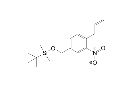 ((4-allyl-3-nitrobenzyl)oxy)(tert-butyl)dimethylsilane