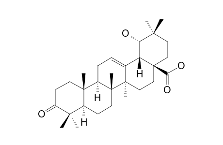 19-ALPHA-HYDROXY-3-OXO-OLEAN-12-EN-28-OIC_ACID;19-ALPHA-HYDROXYOLEANONIC_ACID