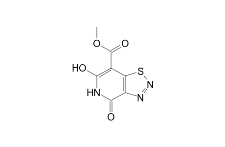 Methyl 6-hydroxy-4-oxo-4,5-dihydro-1,2,3-thiadiazolo[4,5-c]pyridine-7-carboxylate