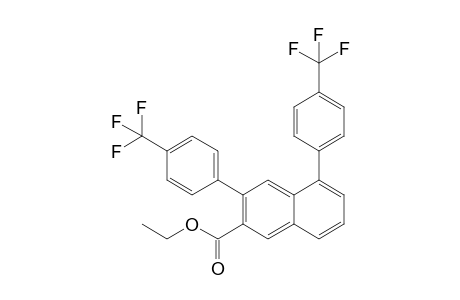 Ethyl 3,5-Bis(4-trifluoromethylphenyl)-2-naphthoate