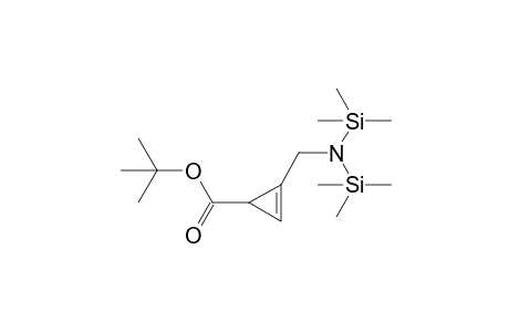 2-[(bis(trimethylsilyl)amino)methyl]cycloprop-2-ene-1-carboxylic acid tert-butyl ester