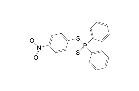 Phosphinodithioic acid, diphenyl-, p-nitrophenyl ester