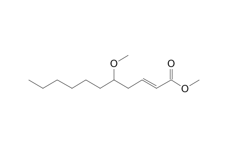 Methyl (E)-5-methoxyundec-2-enoate