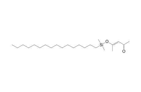 (E)-4-[cetyl(dimethyl)silyl]oxypent-3-en-2-one