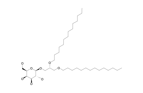 3-O-BETA-D-GALACTOPYRANOSYL-1,2-DI-O-TETRADECYL-SN-GLYCEROL