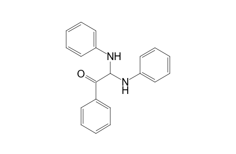 2,2-Dianilino-1-phenylethanone
