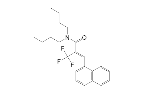 N,N-Dibutyl-(Z)-3-(1-naphthyl)-2-(trifluoromethyl)-2-propenamide