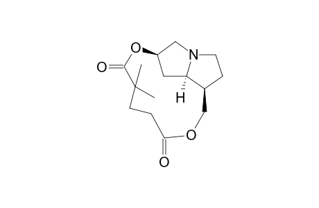 4H-1,12-Methano-6H-[1,7]dioxacyclododecino[4,3-b]pyrrole-6,10(7H)-dione, 2,3,3a,8,9,12,13,13a-octahydro-7,7-dimethyl-, [3aR-(3aR*,12R*,13aR*)]-