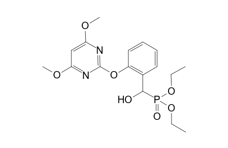 Diethyl (2-(4,6-dimethoxypyrimidin-2-yloxy)phenyl)(hydroxy)methylphosphonate