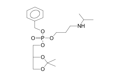 (1,2-ISOPROPYLIDENGLYCERO-3)-3-(N-ISOPROPYLAMINO)PROPYL-BENZYLPHOSPHATE