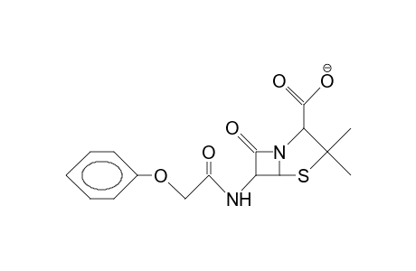 Phenoxy-methyl-penicillin anion