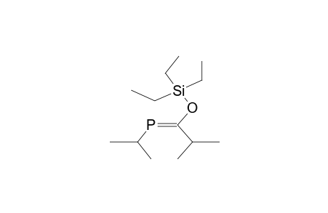 E-1,2-DIISOPROPYL-2-TRIETHYLSILOXY-1-PHOSPHAETHENE