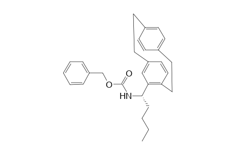Benzyl (Rp,S)-[1-([2.2]paracyclophane-4'-yl)pentyl]carbamate