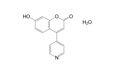 7-Hydroxy-4-(4-pyridyl)coumarin