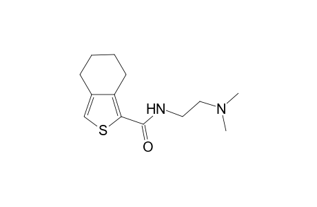 Benzo[c]thiophene-1-carboxylic acid, 4,5,6,7-tetrahydro-, (2-dimethylaminoethyl)amide