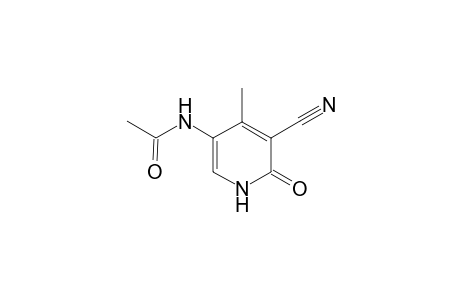 N-(5-Cyano-4-methyl-6-oxo-1,6-dihydro-3-pyridinyl)acetamide