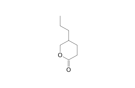 3,4,5,6-Tetrahydro-5-propyl-2H-pyran-2-one