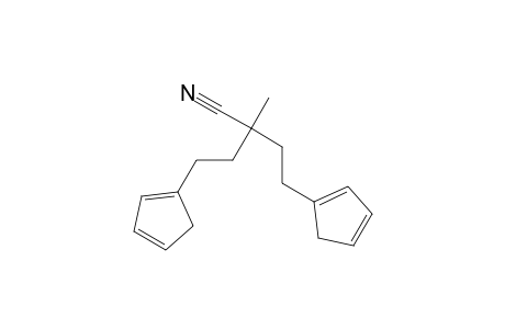 1,3-Cyclopentadienebutanenitrile, .alpha.-[2-(cyclopentadienyl)ethyl]-.alpha.-methyl-