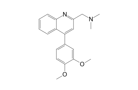 2-[(Dimethylamino)methyl]-4-(3,4-dimethoxyphenyl)quinoline