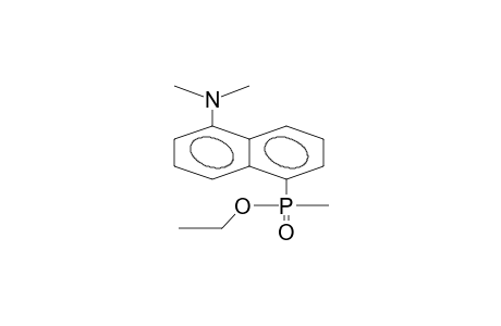 ETHYL 5-DIMETHYLAMINO-1-NAPHTHALENE(METHYL)PHOSPHINATE