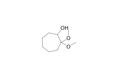 2,2-Dimethoxycycloheptanol