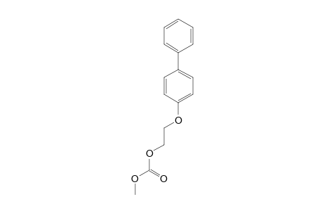METHYL-2-(4-PHENYLPHENOXY)-ETHYLCARBONATE