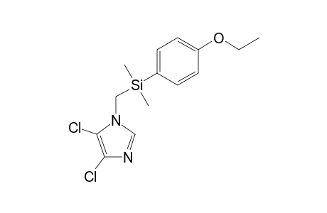 1H-Imidazole, 4,5-dichloro-1-[[(4-ethoxyphenyl)dimethylsilyl]methyl]-