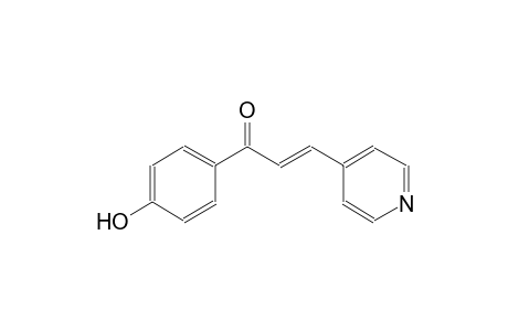 2-propen-1-one, 1-(4-hydroxyphenyl)-3-(4-pyridinyl)-, (2E)-