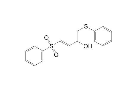 3-Buten-2-ol, 4-(phenylsulfonyl)-1-(phenylthio)-, (E)-