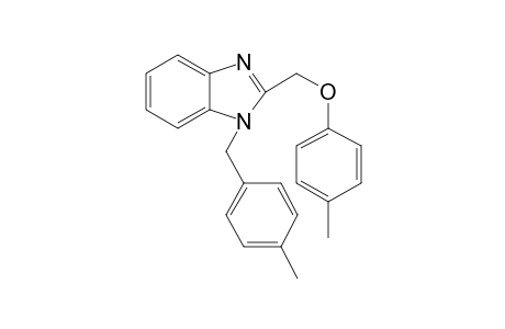 1-(4-Methylbenzyl)-2-[(4-methylphenoxy)methyl]-1H-benzimidazole