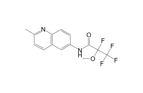 2,3,3,3-Tetrafluoro-2-methoxy-N-(2-methyl-quinolin-6-yl)-propionamide