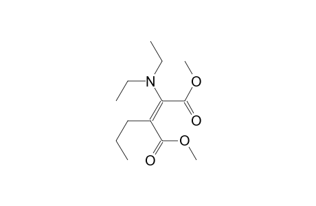 2-Butenedioic acid, 2-(diethylamino)-3-propyl-, dimethyl ester, (E)-