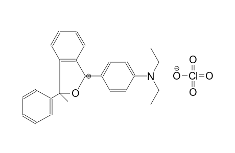 1-(4-(diethylamino)phenyl)-3-methyl-3-phenyl-1,3-dihydroisobenzofuran-1-ylium perchlorate