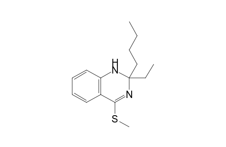 2-Butyl-2-ethyl-4-(methylthio)-1,2-dihydroquinazoline