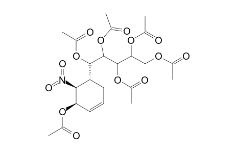 1'-C-[(1S,5S,6R)-5-ACETOXY-6-NITROCYCLOHEX-3-ENYL]-1',2',3',4',5'-PENTA-O-ACETYL-D-MANNOPENTITOL