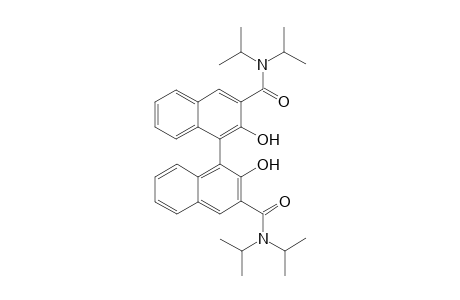 (R(a))-2,2'-Dihydroxy-3,3'-bis(N,N-Diisopropylcarbamoyloxy)-1,1'-binaphthyl