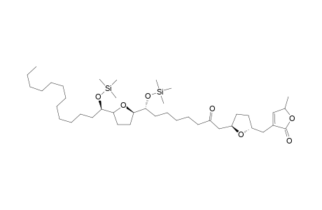 15(R),20(R)-Bis(trimethylsilyloxy)-9-oxoaromin