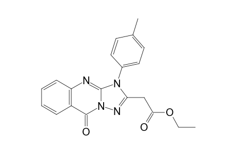 Ethyl [9'-oxo-3'-(p-tolyl)-3',9'-dihydro-[1,2,4]triazolo[5,1-b]quinazolin-2'-yl]acetate