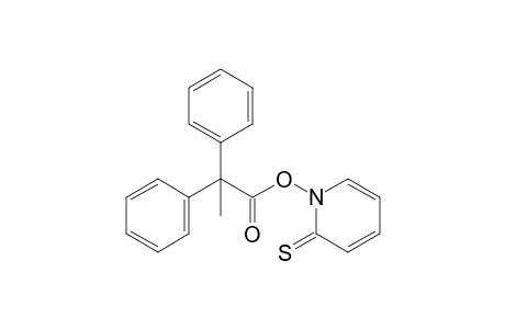 (2-sulfanylidenepyridin-1-yl) 2,2-diphenylpropanoate