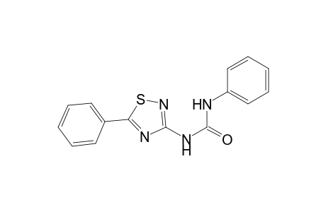 Urea, N-phenyl-N'-(5-phenyl-1,2,4-thiadiazol-3-yl)-