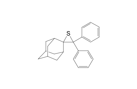 3',3'-Diphenylspiro[adamantane-2,2'-thiirane]