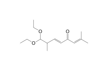 (5E)-8,8-diethoxy-2,7-dimethyl-4-octa-2,5-dienone