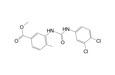 methyl 3-{[(3,4-dichloroanilino)carbonyl]amino}-4-methylbenzoate