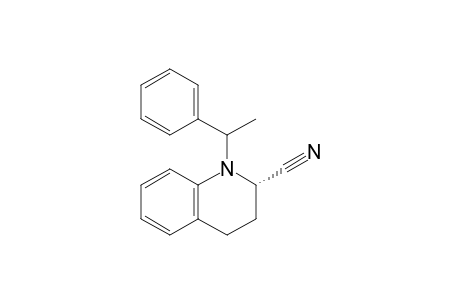 (2S*)-1-(1'-Phenylethyl)-1,2,3,4-tetrahydroquinoline-2-carbonitrile
