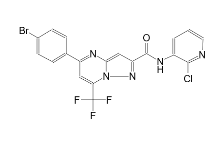 5-(4-bromophenyl)-N-(2-chloro-3-pyridinyl)-7-(trifluoromethyl)pyrazolo[1,5-a]pyrimidine-2-carboxamide