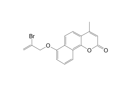 7-(2-bromanylprop-2-enoxy)-4-methyl-benzo[h]chromen-2-one