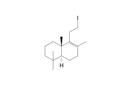 (4aS,8aS)-8-(2-iodanylethyl)-4,4,7,8a-tetramethyl-1,2,3,4a,5,6-hexahydronaphthalene