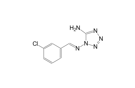 N~1~-[(E)-(3-chlorophenyl)methylidene]-1H-tetraazole-1,5-diamine