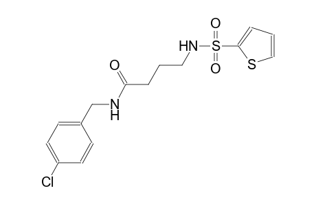 butanamide, N-[(4-chlorophenyl)methyl]-4-[(2-thienylsulfonyl)amino]-