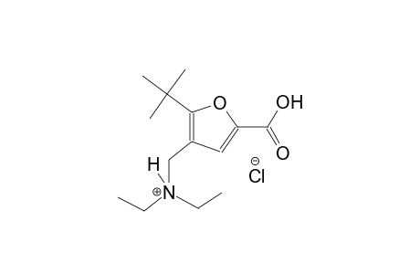 3-furanmethanaminium, 5-carboxy-2-(1,1-dimethylethyl)-N,N-diethyl-, chloride